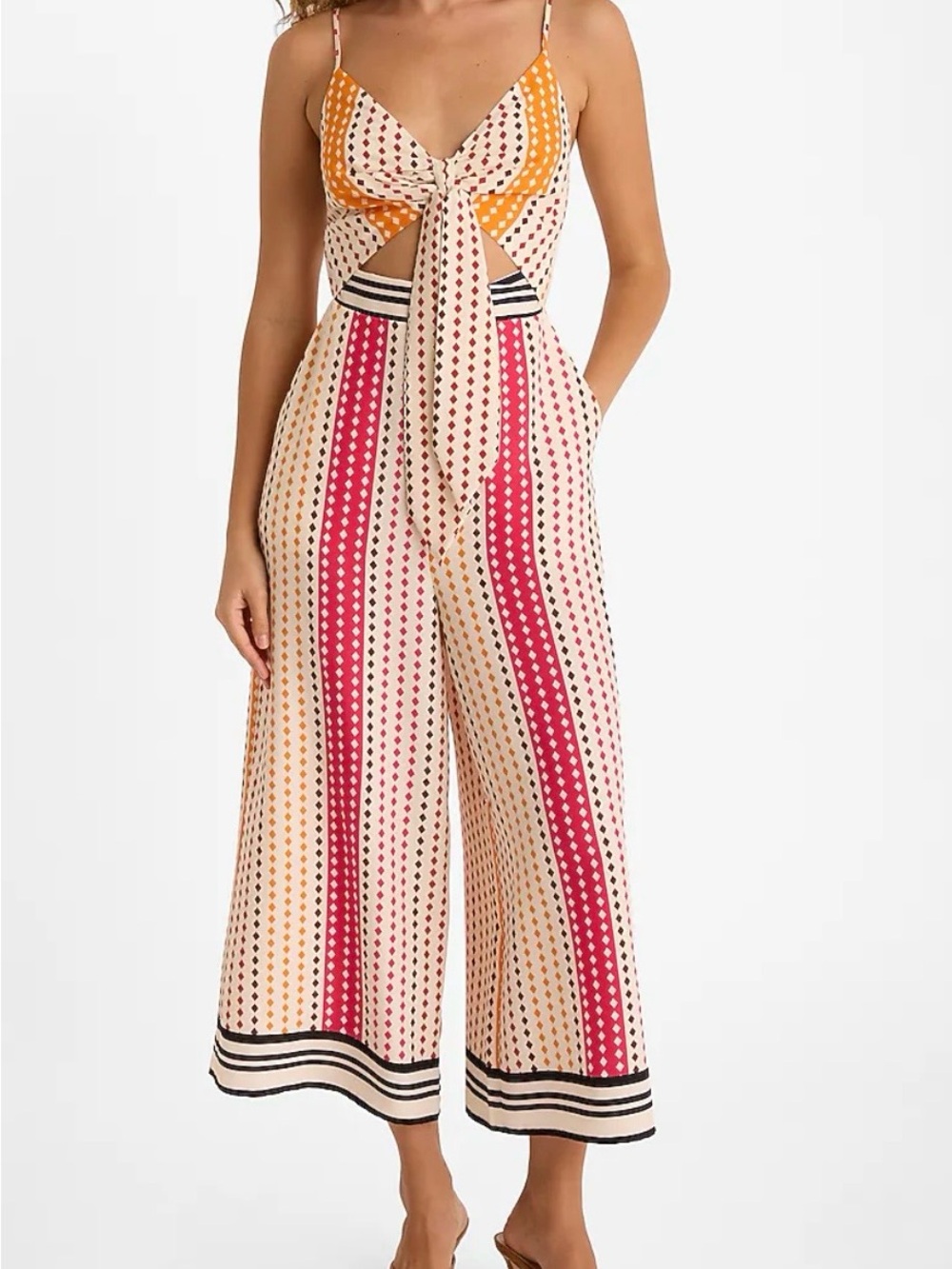 Express Cropped Jumpsuit
